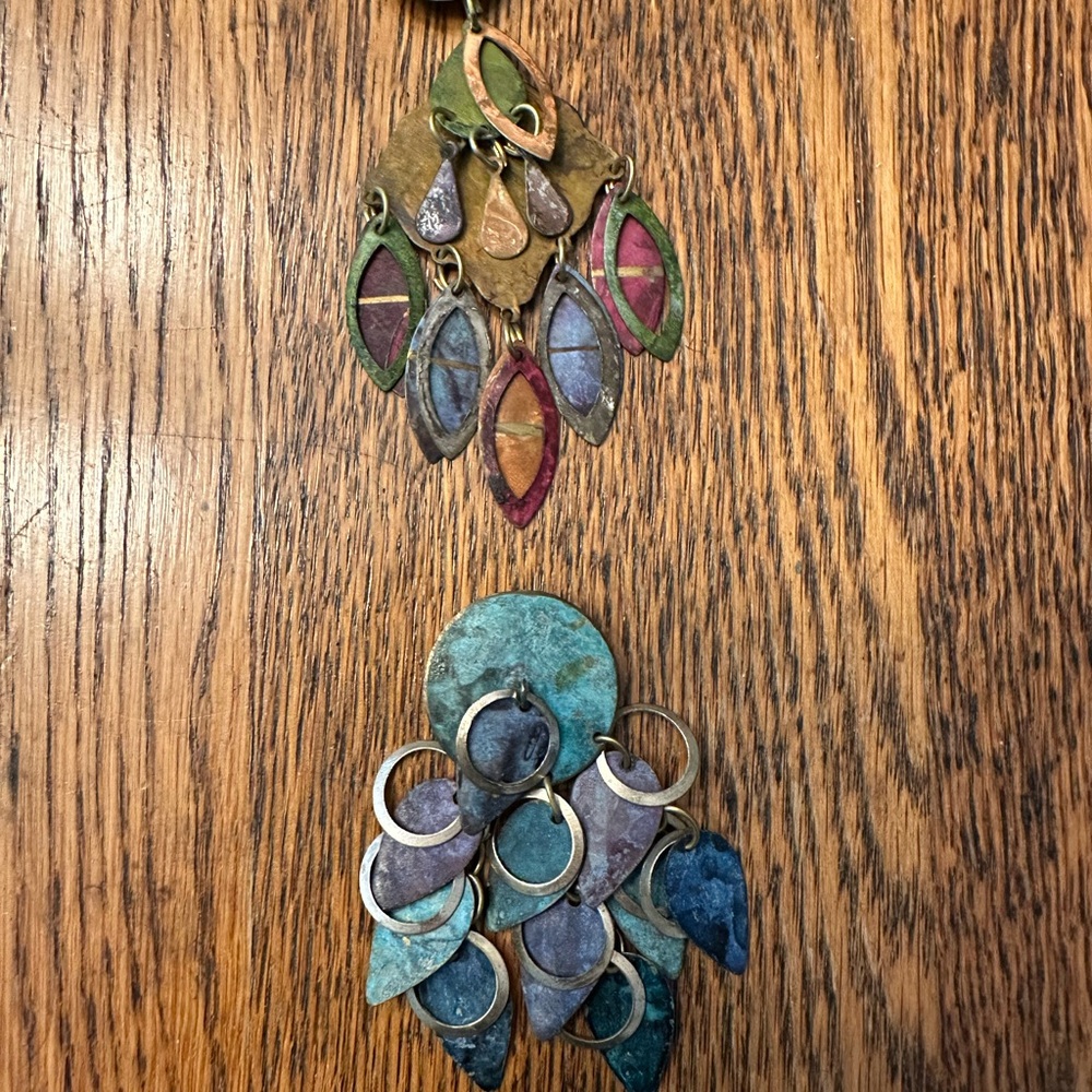 Colorful Bohemian Button Covers